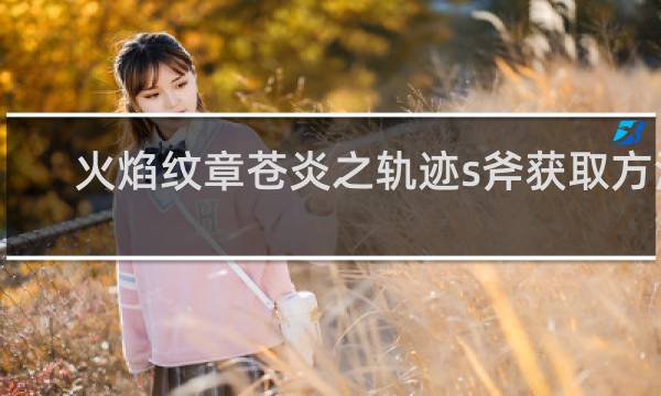 火焰纹章苍炎之轨迹s斧获取方法