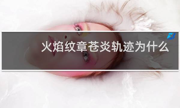 火焰纹章苍炎轨迹为什么