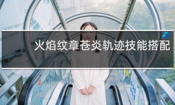 火焰纹章苍炎轨迹技能搭配