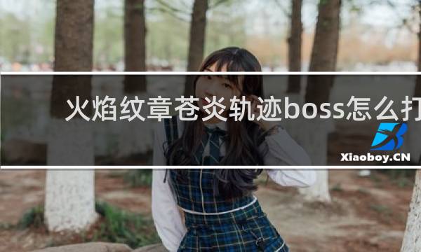 火焰纹章苍炎轨迹boss怎么打