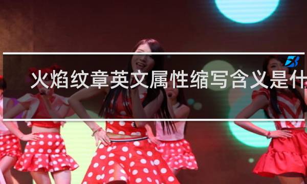 火焰纹章英文属性缩写含义是什么