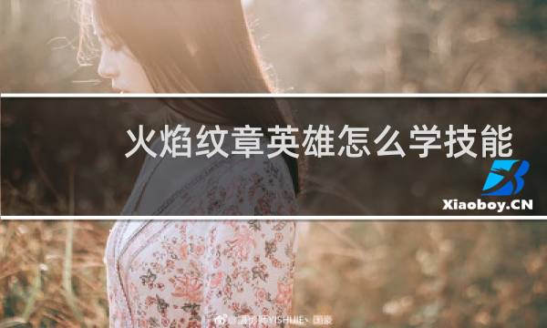 火焰纹章英雄怎么学技能
