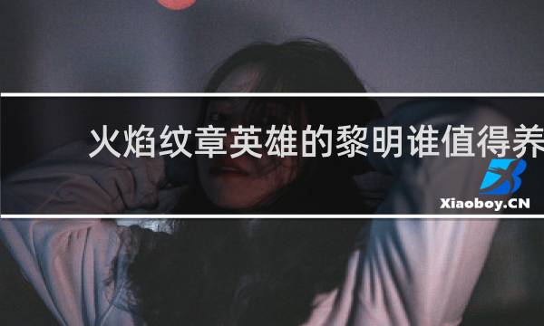 火焰纹章英雄的黎明谁值得养