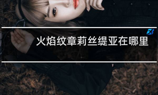 火焰纹章莉丝缇亚在哪里