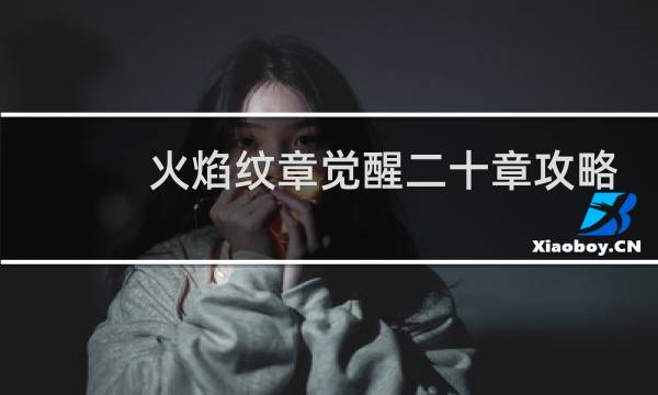 火焰纹章觉醒二十章攻略