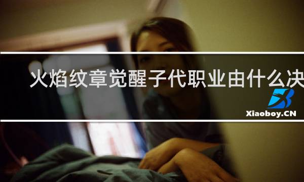 火焰纹章觉醒子代职业由什么决定