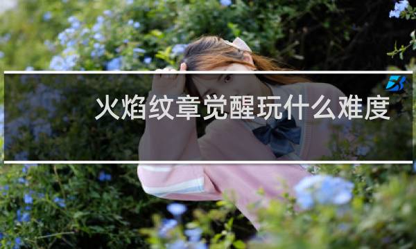 火焰纹章觉醒玩什么难度