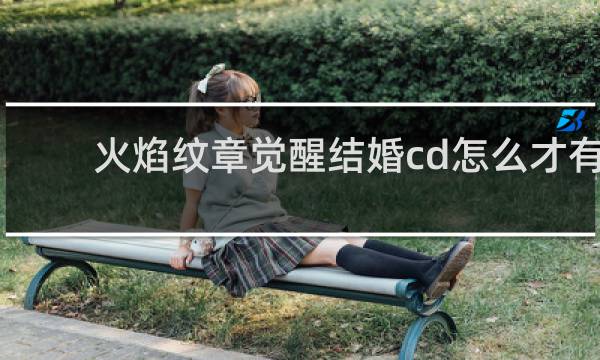 火焰纹章觉醒结婚cd怎么才有