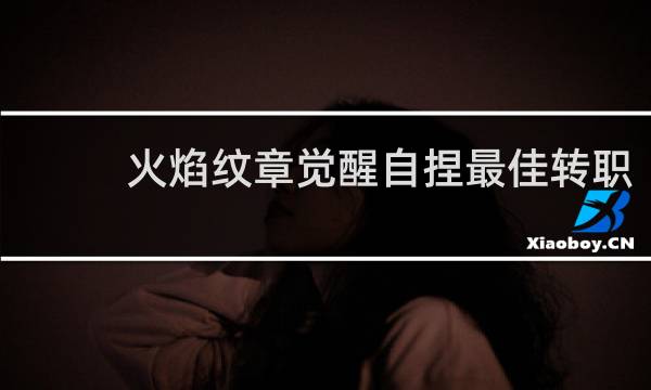 火焰纹章觉醒自捏最佳转职