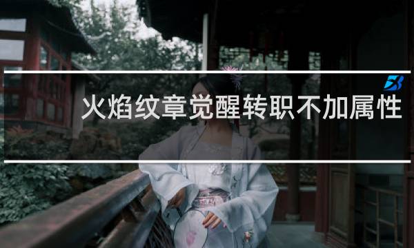 火焰纹章觉醒转职不加属性
