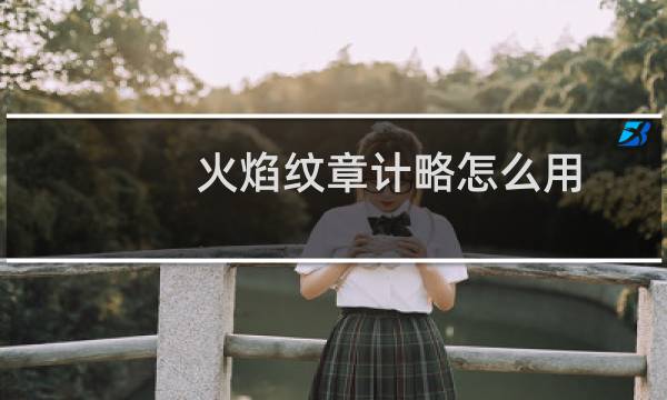 火焰纹章计略怎么用
