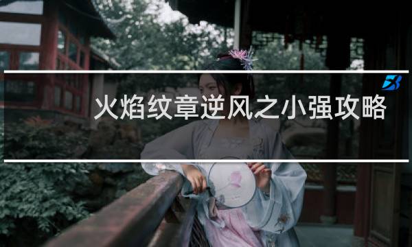 火焰纹章逆风之小强攻略
