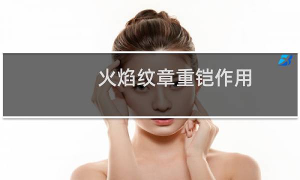 火焰纹章重铠作用