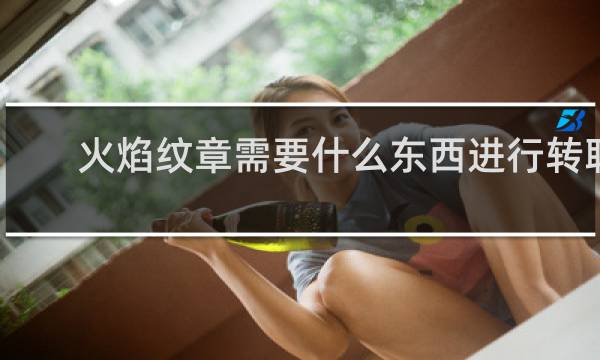 火焰纹章需要什么东西进行转职
