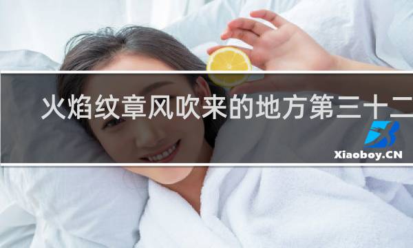 火焰纹章风吹来的地方第三十二章