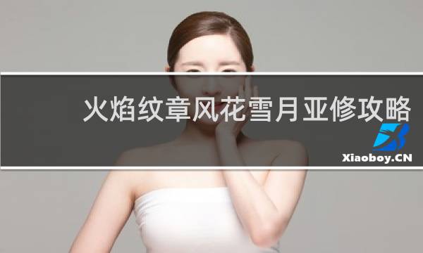 火焰纹章风花雪月亚修攻略