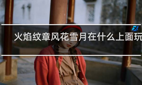 火焰纹章风花雪月在什么上面玩的