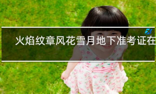 火焰纹章风花雪月地下准考证在哪