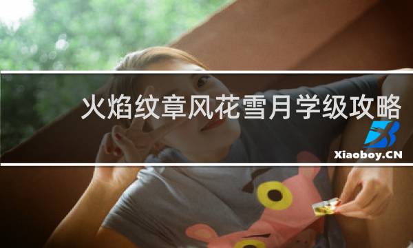 火焰纹章风花雪月学级攻略