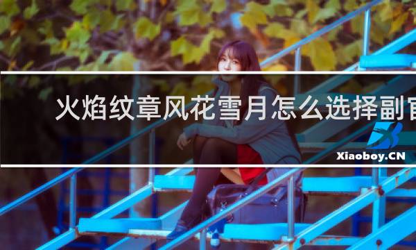 火焰纹章风花雪月怎么选择副官