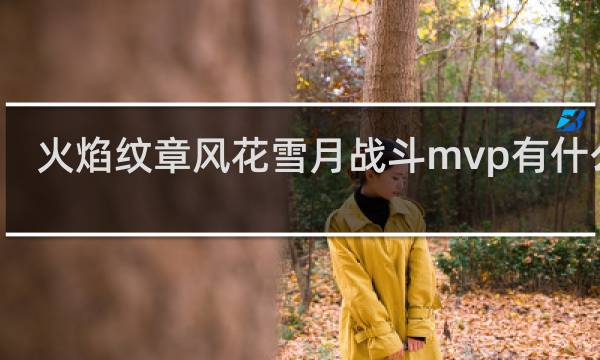 火焰纹章风花雪月战斗mvp有什么用