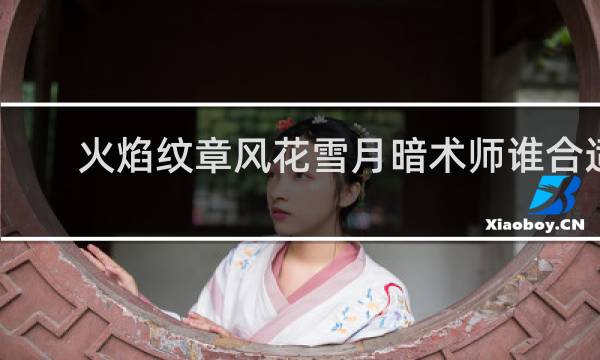 火焰纹章风花雪月暗术师谁合适