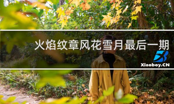 火焰纹章风花雪月最后一期