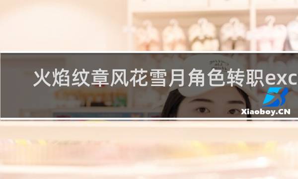 火焰纹章风花雪月角色转职excel