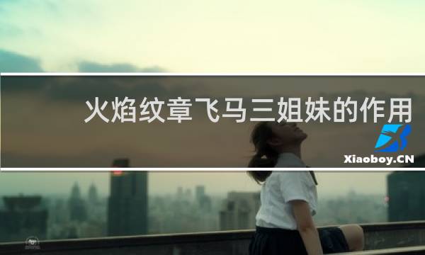 火焰纹章飞马三姐妹的作用