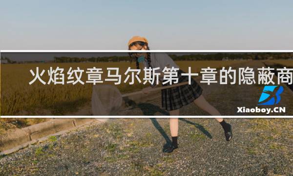 火焰纹章马尔斯第十章的隐蔽商店