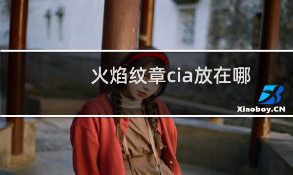 火焰纹章cia放在哪