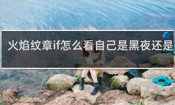 火焰纹章if怎么看自己是黑夜还是白夜