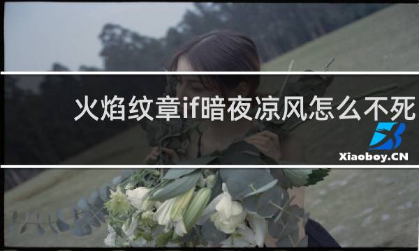 火焰纹章if暗夜凉风怎么不死