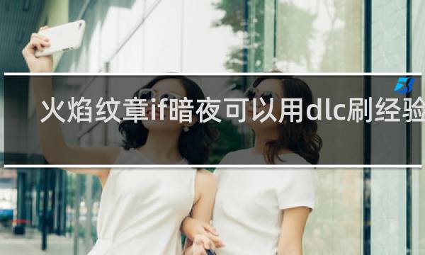 火焰纹章if暗夜可以用dlc刷经验吗