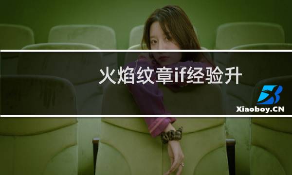 火焰纹章if经验升