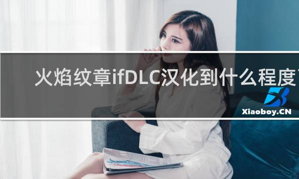 火焰纹章ifDLC汉化到什么程度了