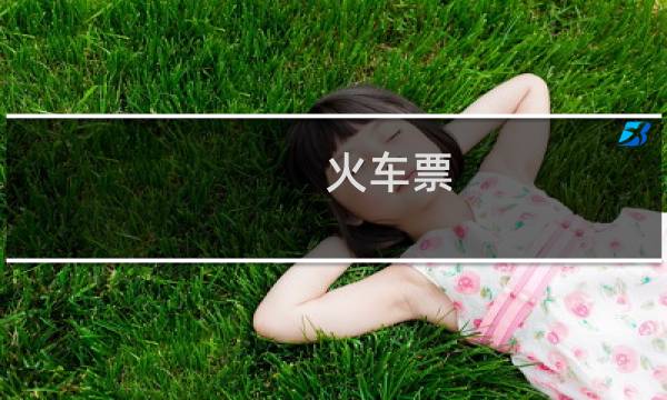 火车票 什么证件
