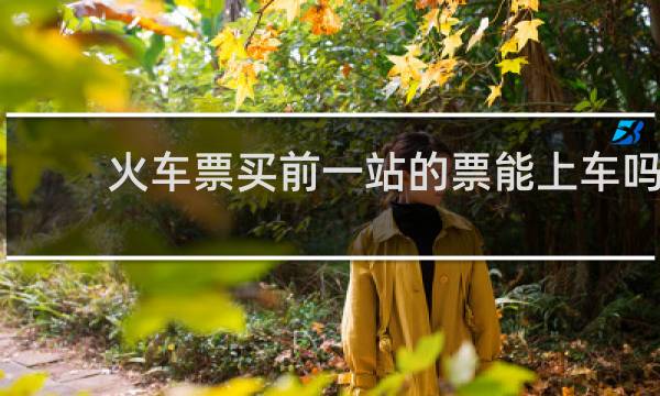火车票买前一站的票能上车吗