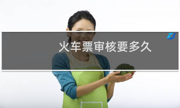 火车票审核要多久