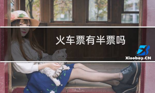 火车票有半票吗
