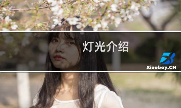灯光介绍