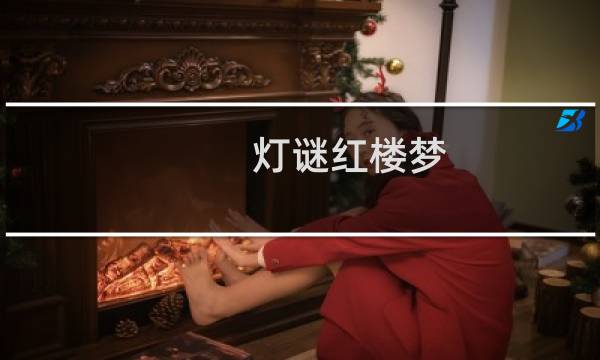 灯谜红楼梦