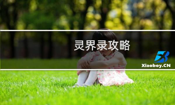 灵界录攻略