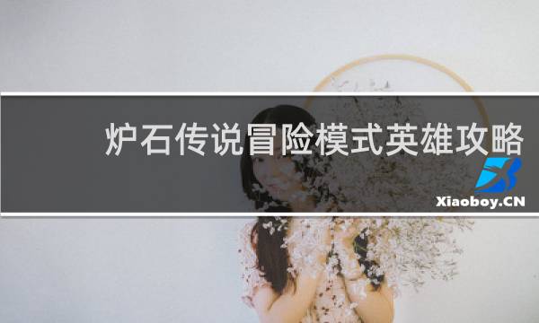炉石传说冒险模式英雄攻略