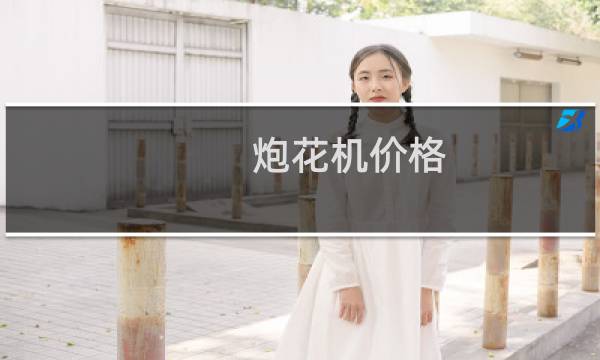 炮花机价格