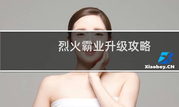 烈火霸业升级攻略