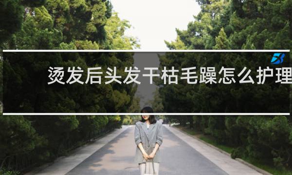 烫发后头发干枯毛躁怎么护理