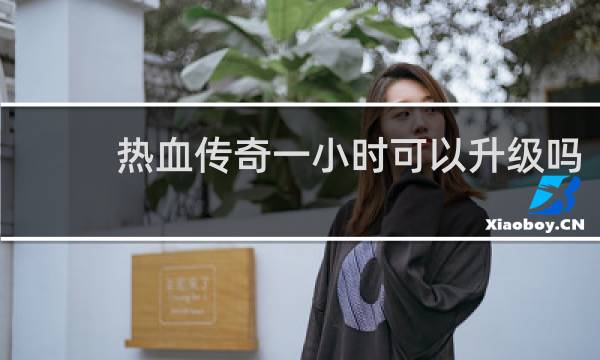 热血传奇一小时可以升级吗