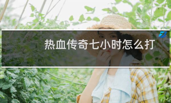 热血传奇七小时怎么打