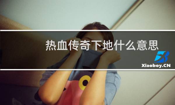 热血传奇下地什么意思